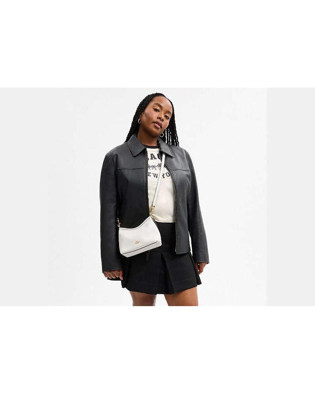 COACH Black Laurel Small Shoulder Bag