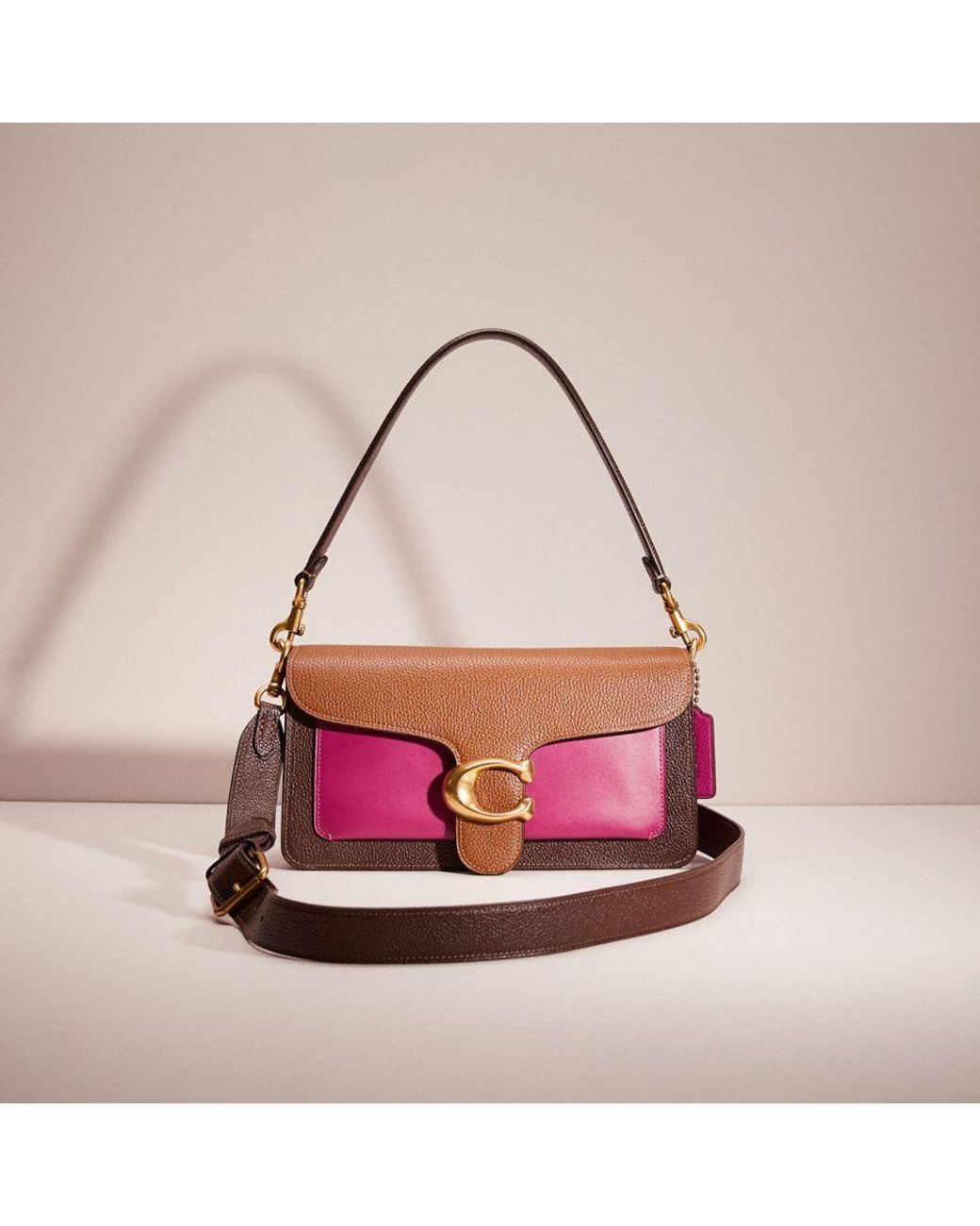 COACH Leather Restored Tabby Shoulder Bag 26 In Colorblock | Lyst