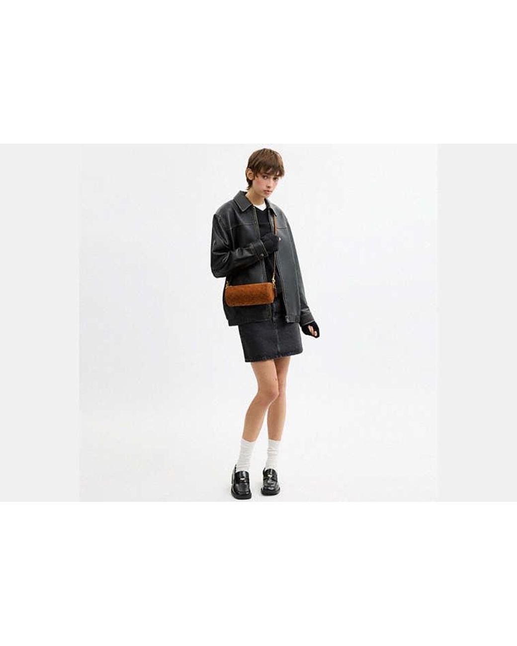 COACH Black Barrel Bag