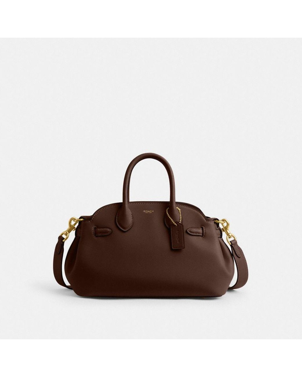 COACH Empire Carryall Bag 26 in Brown Lyst