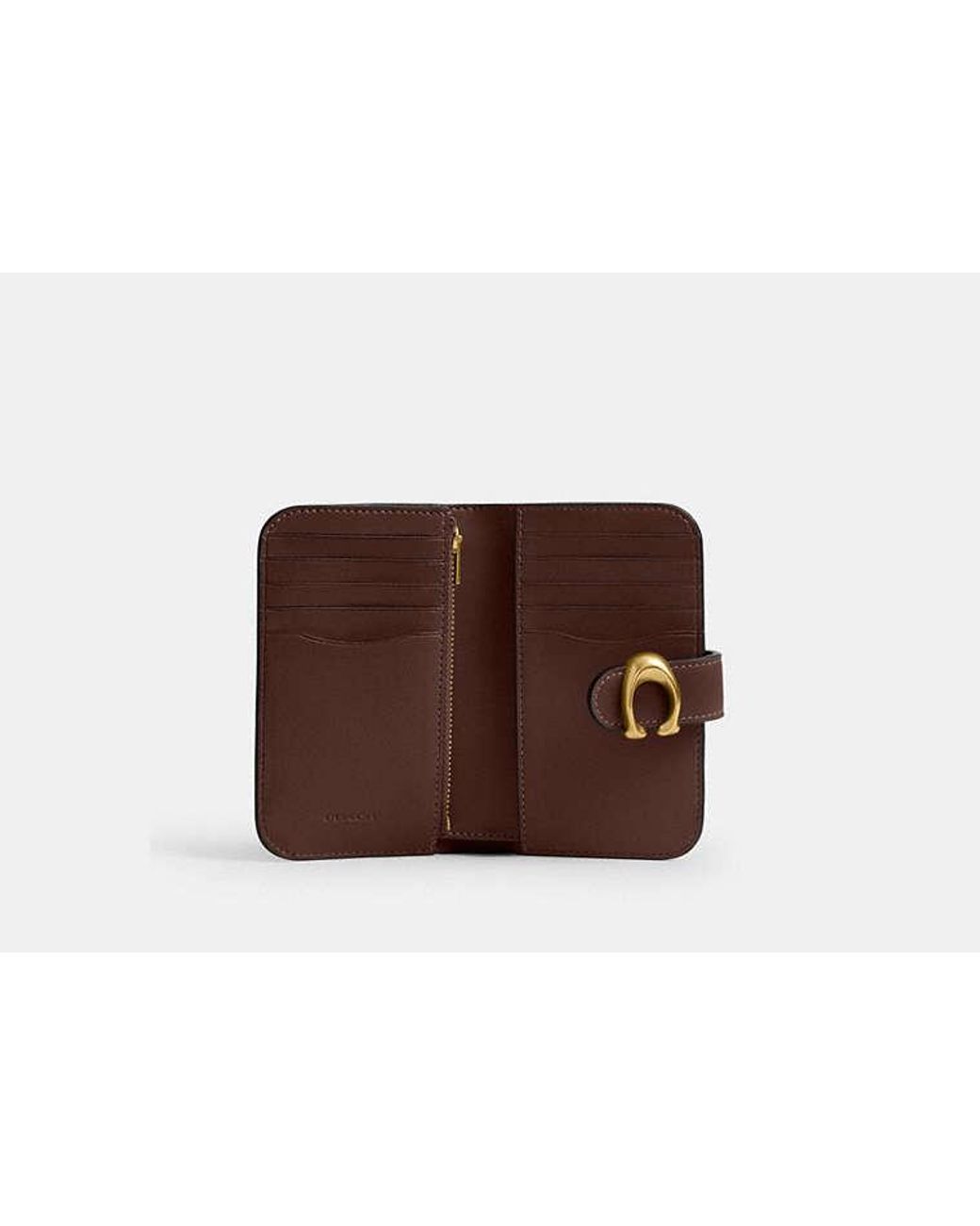 COACH Brown Tabby Wallet