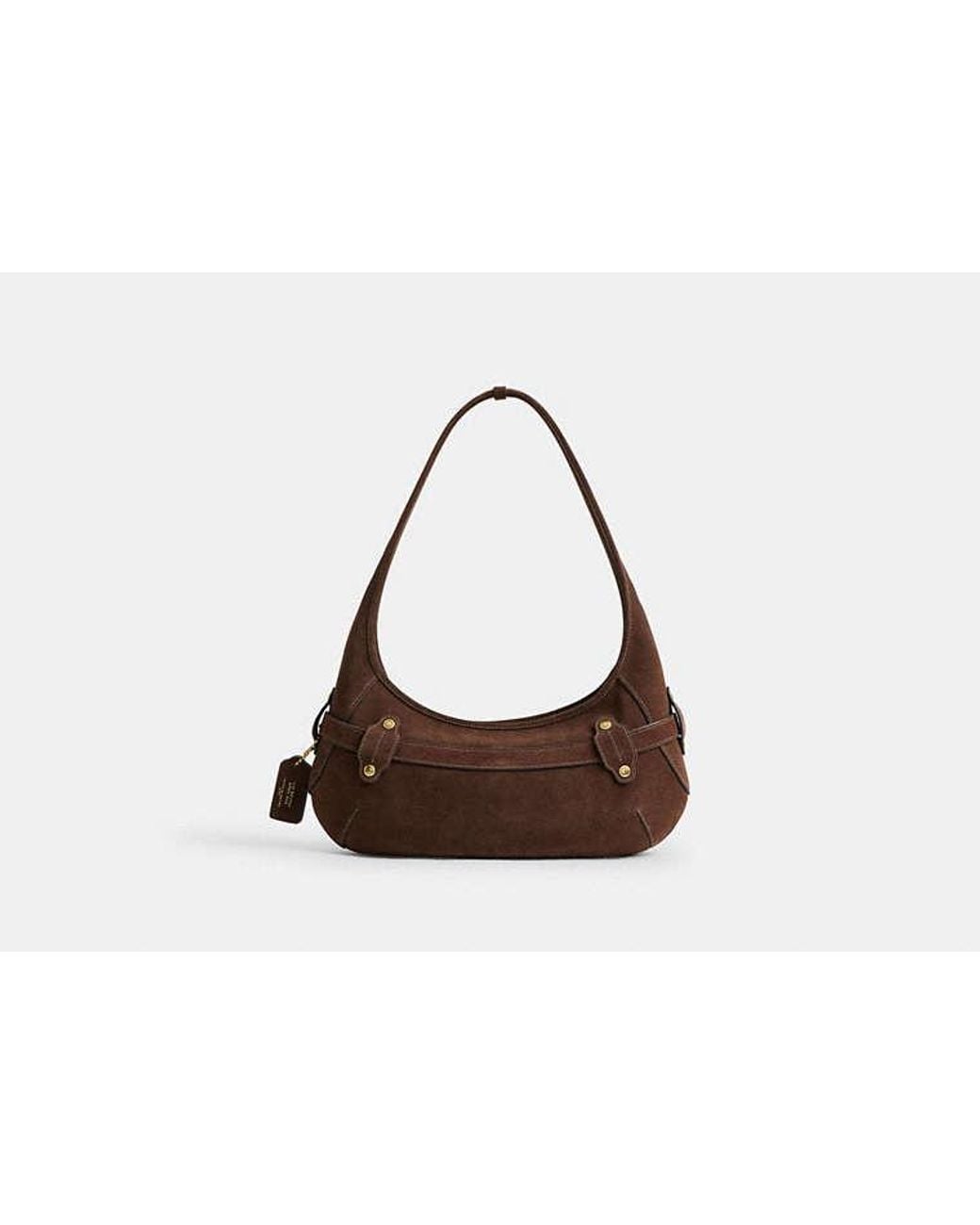 COACH Black Belted Ergo Shoulder Bag