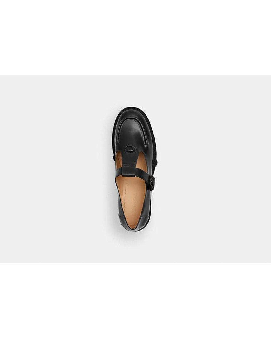 COACH Black Mary Jane Shoes