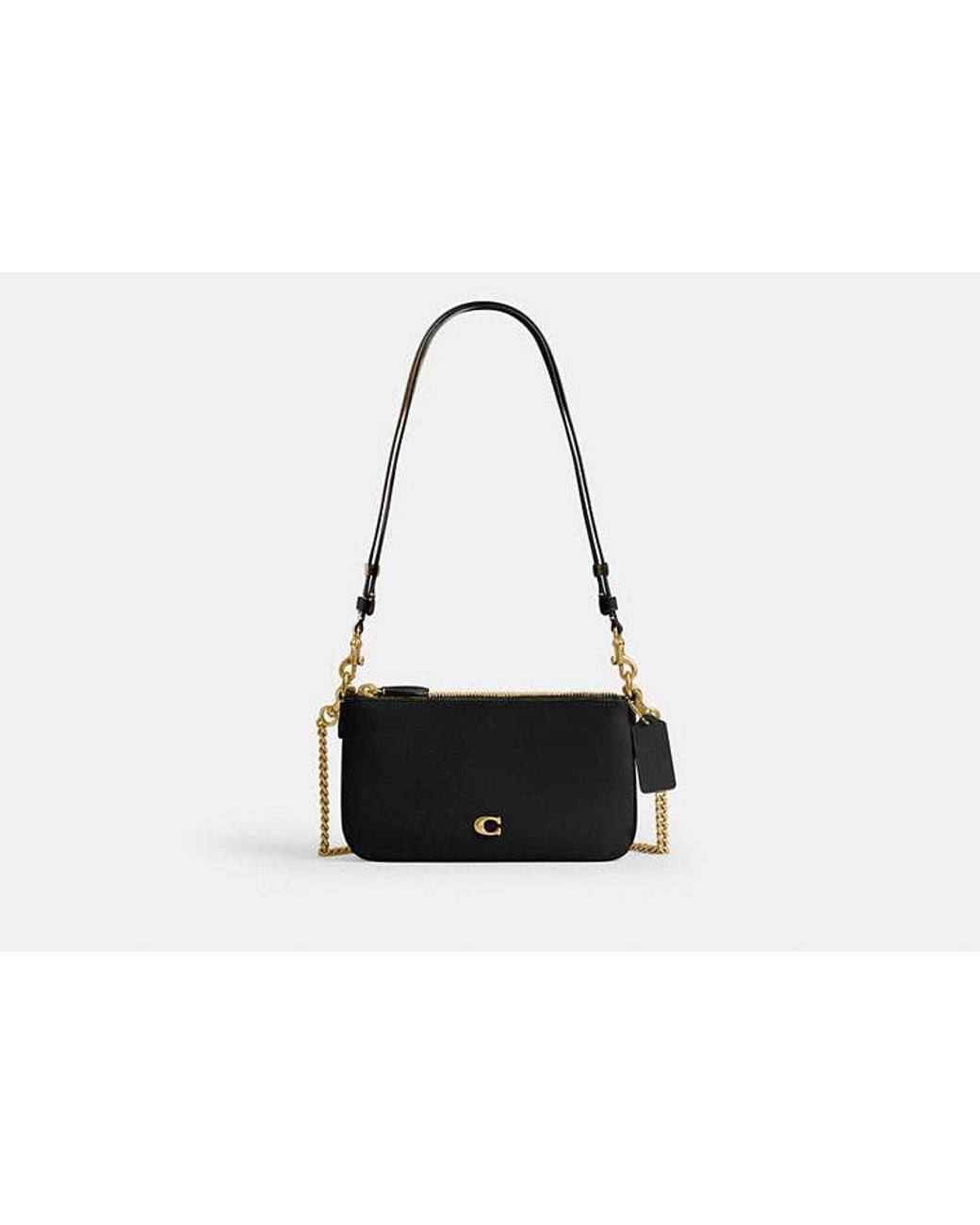 COACH Black Audrey Crossbody Bag