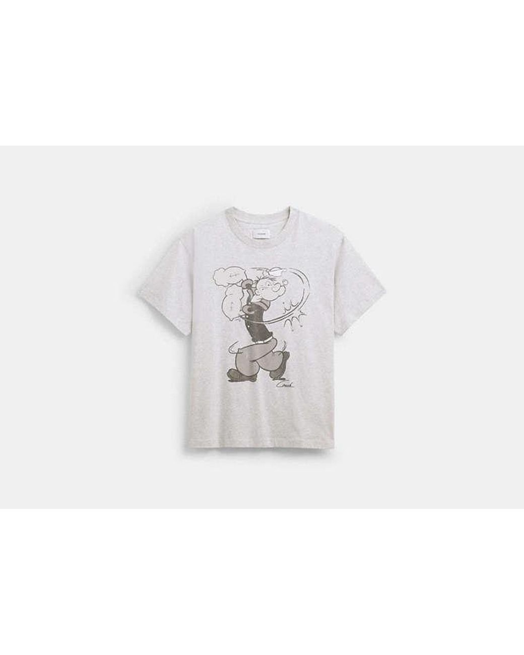 COACH Coach X Popeye T-Shirt in Black | Lyst UK