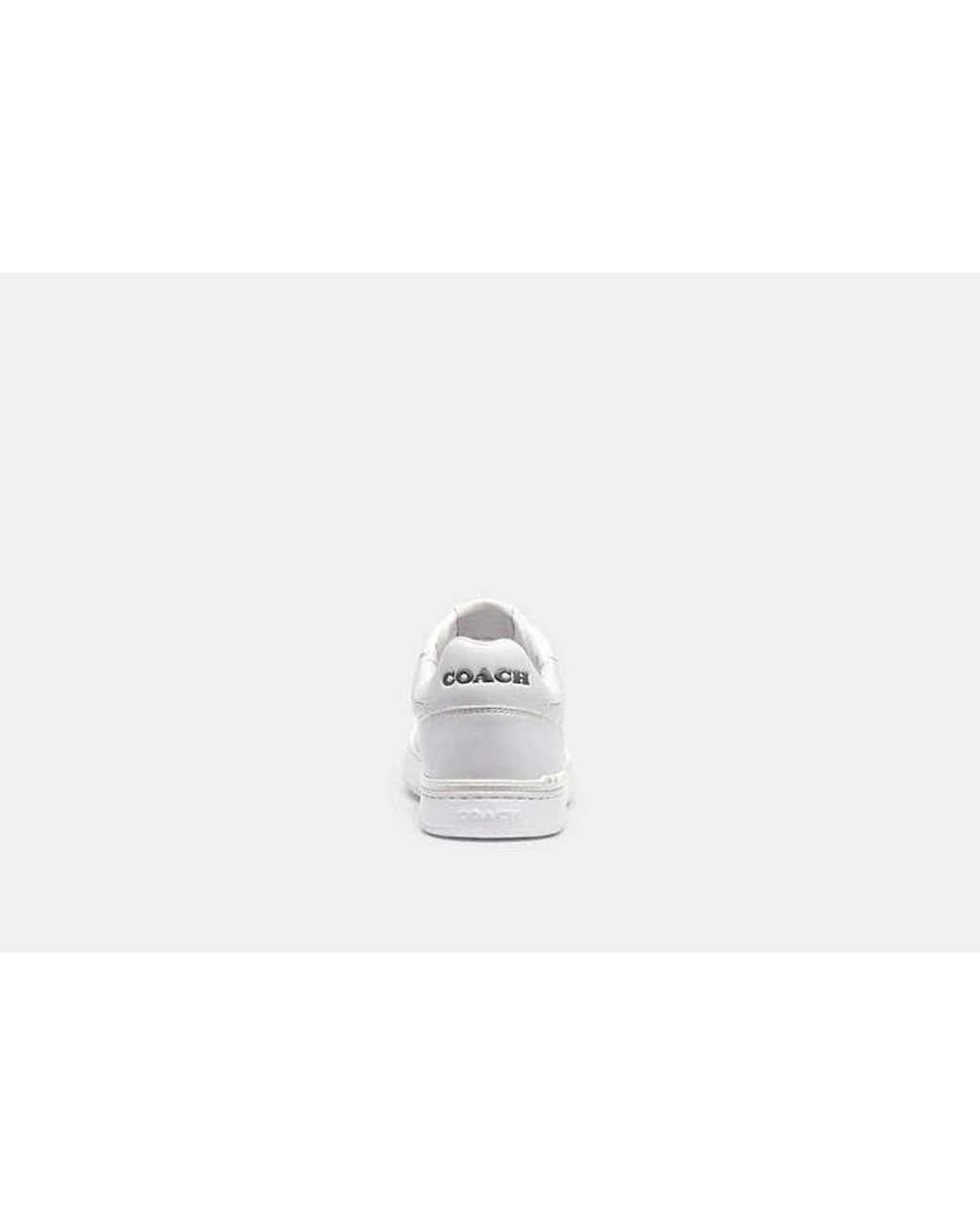 COACH White Clip Court Sneaker for men
