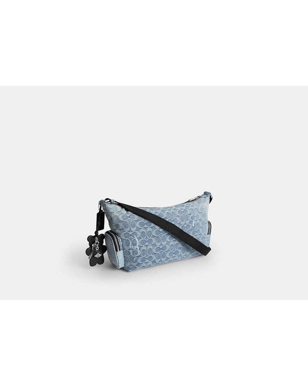 COACH Black Finn Crossbody Bag With Pockets for men
