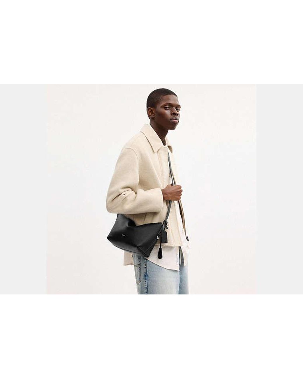 COACH Black Mott Sling Bag 22