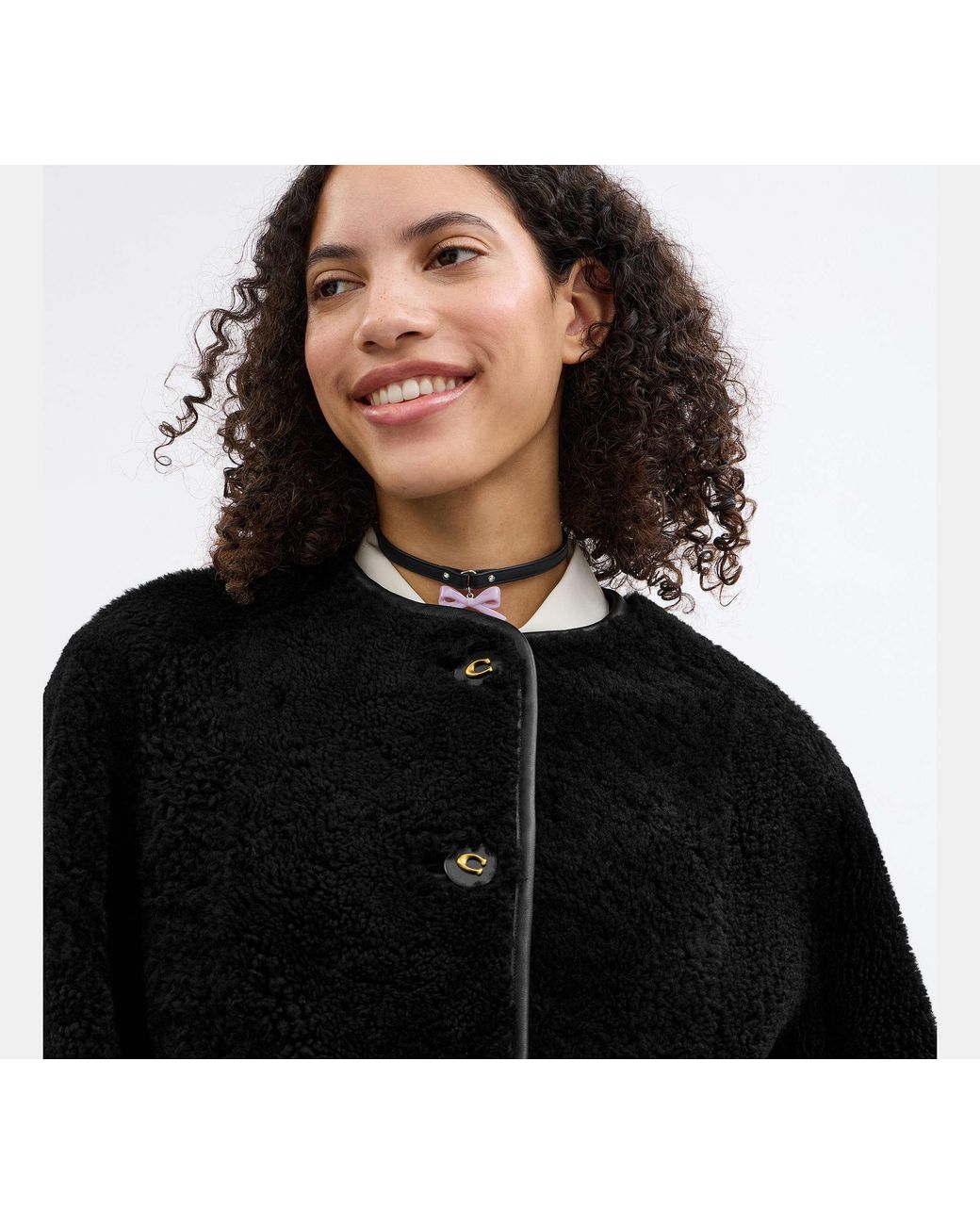 Cappotto di COACH in Black