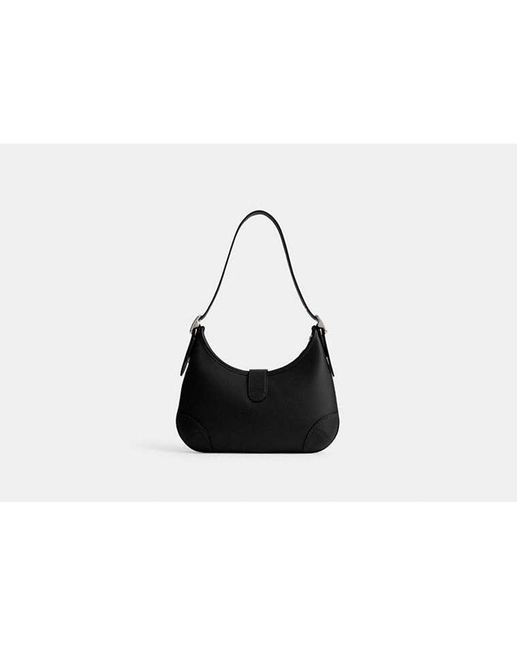 COACH Black Hamptons Hobo Bag