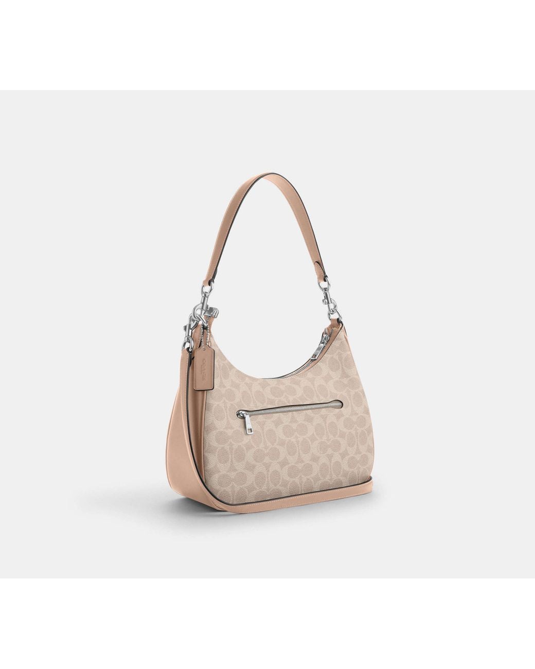 Borsa Hobo Teri di COACH in Black