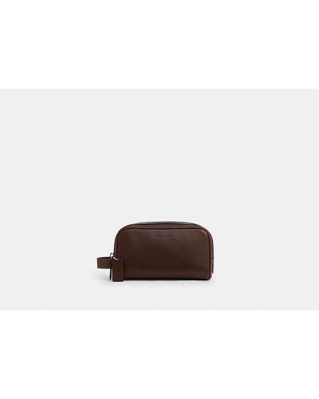 COACH Black Small Travel Kit for men