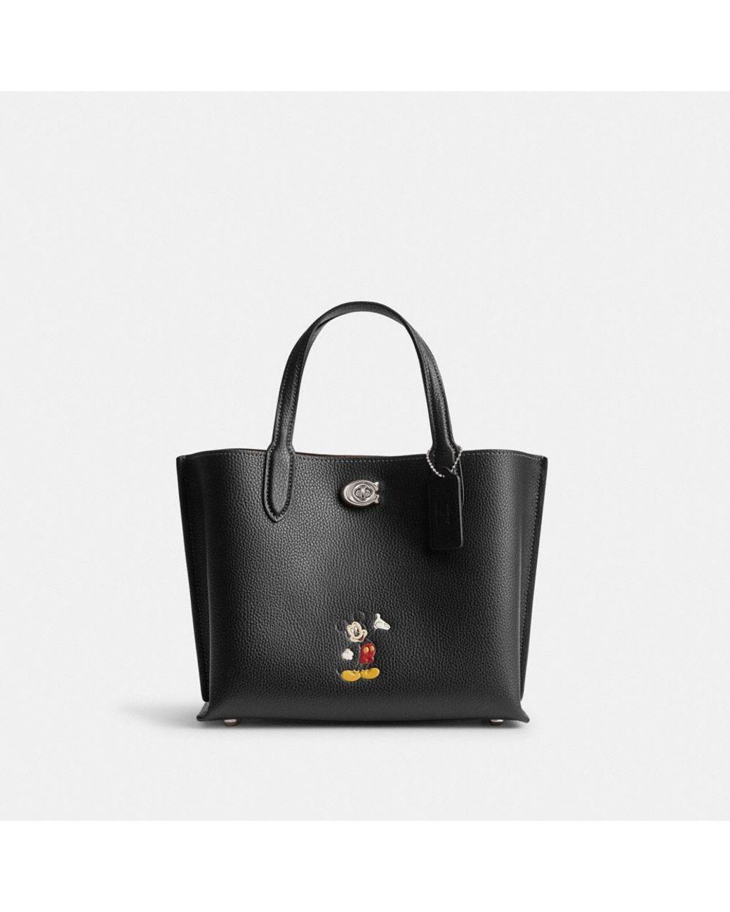 【Coach】Disney X Coach Willow Tote Bag 24  ◆国内発送◆ COACH® | Disney X Coach Willow Tote Bag 24 With Donald Duck