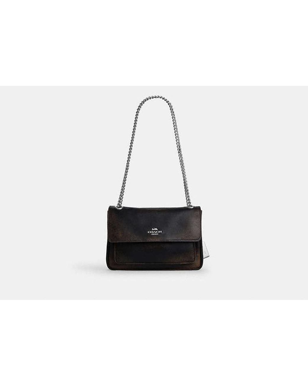 COACH Black Elodie Crossbody Bag 24
