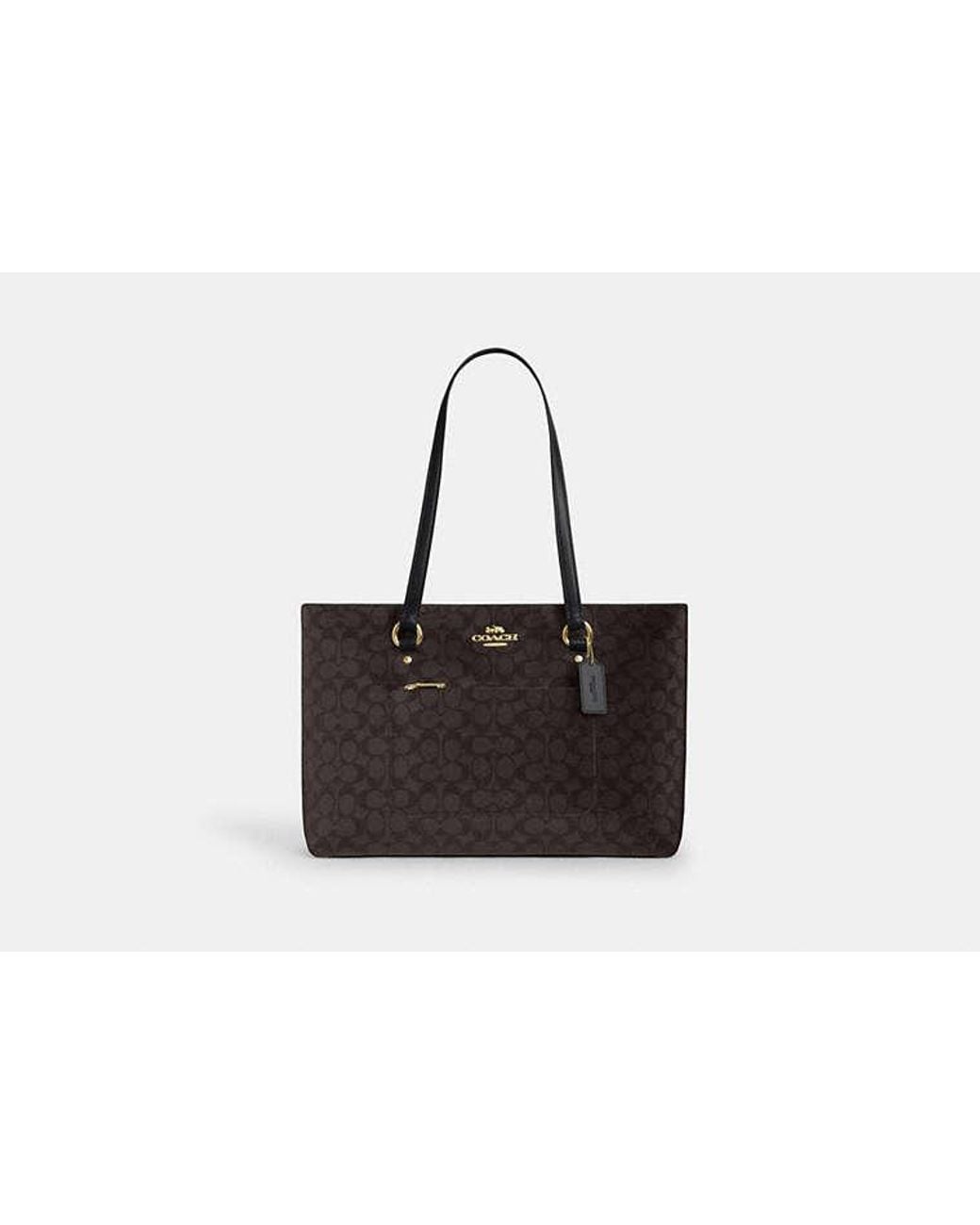 COACH Black Station Tote Bag