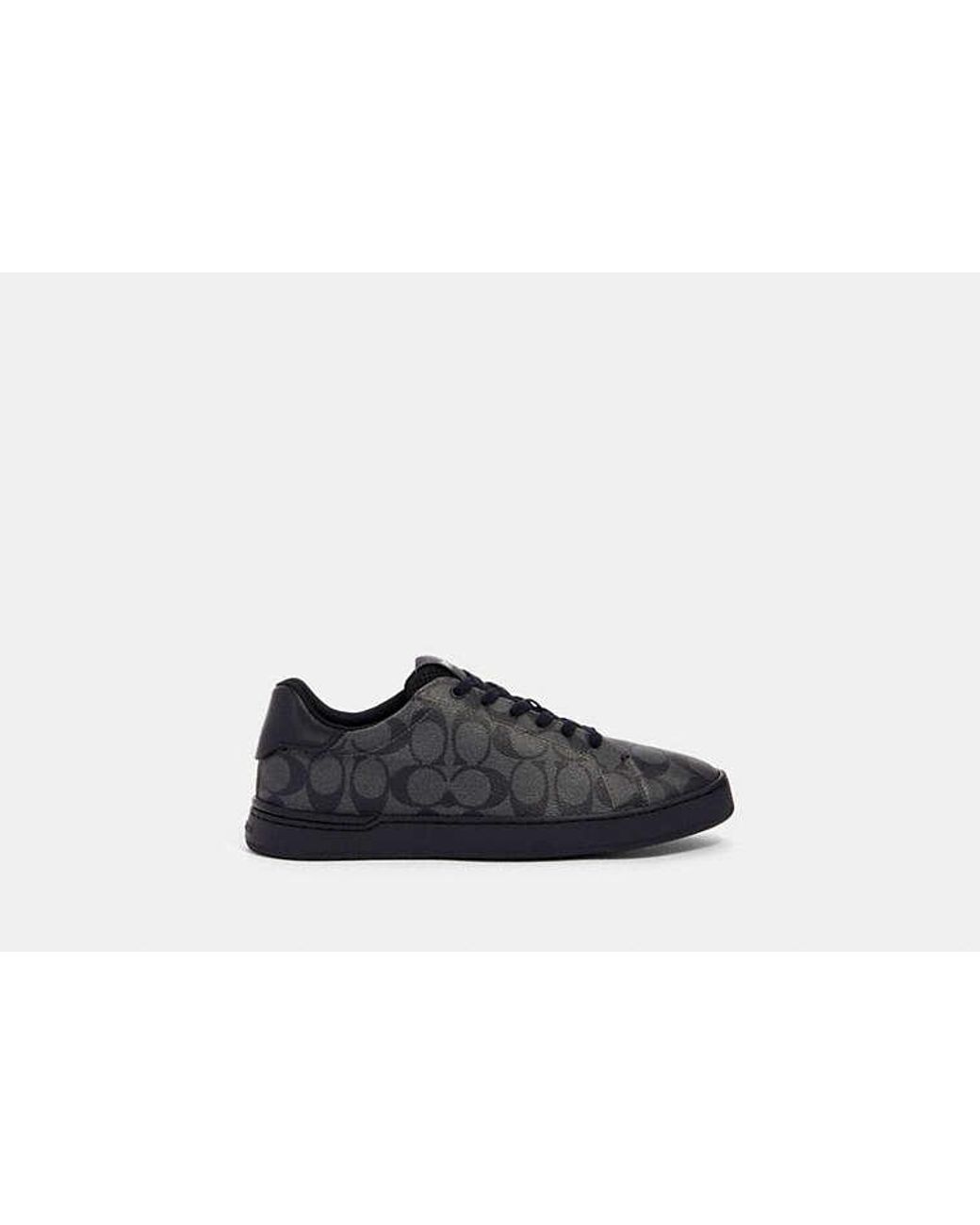 COACH Black Clip Low Top Sneaker for men