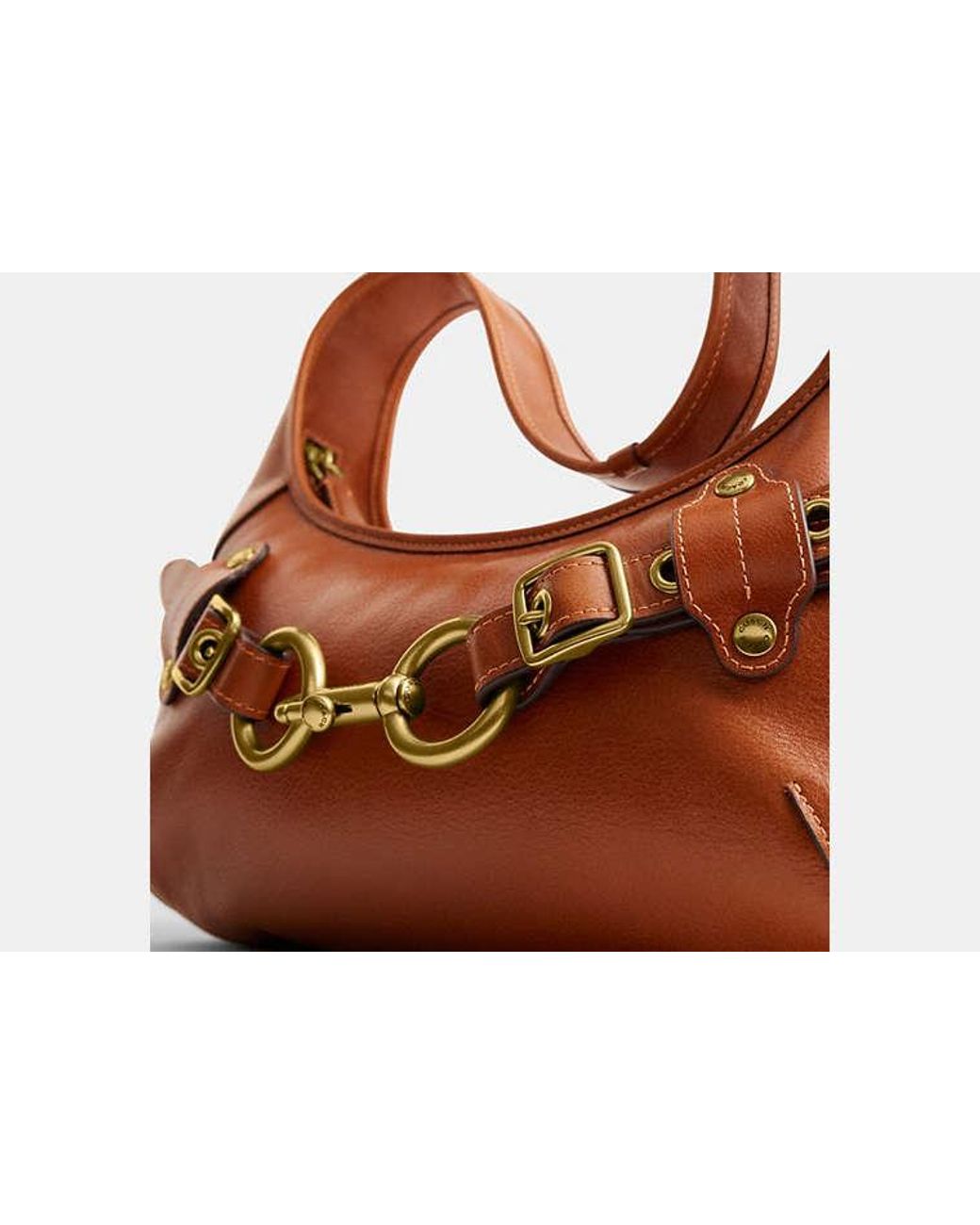 COACH Black Belted Ergo Shoulder Bag