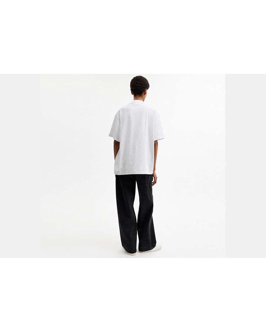 COACH Black Pretzel Relaxed T-Shirt