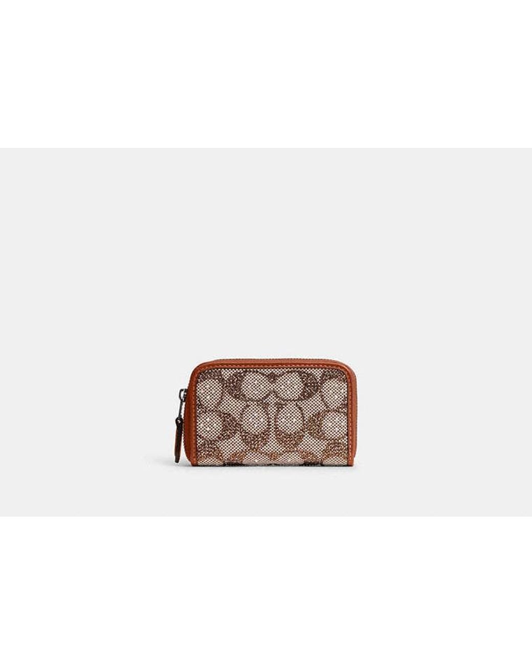 Tarjetero Básico COACH de color Black