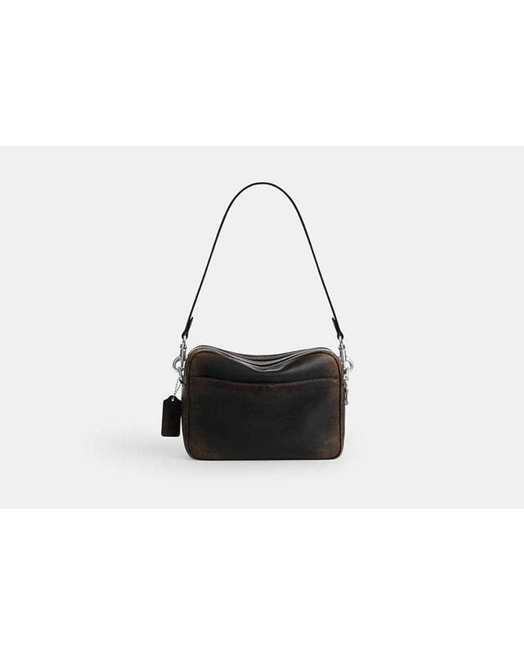 COACH Black Carey Crossbody Bag