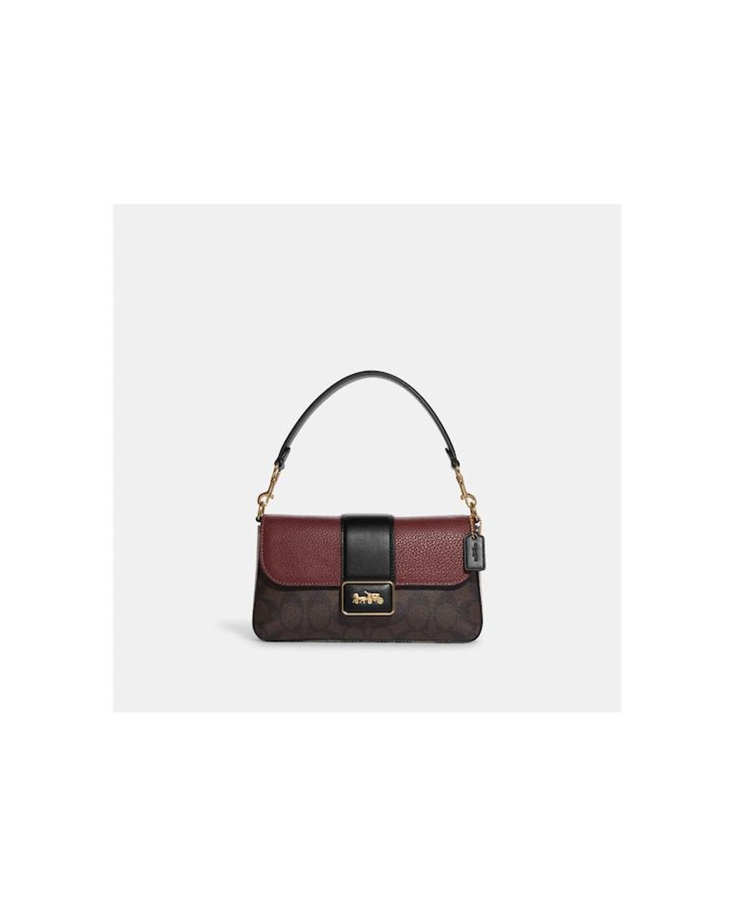 Coach grace bag in crossgrain patent leather sale