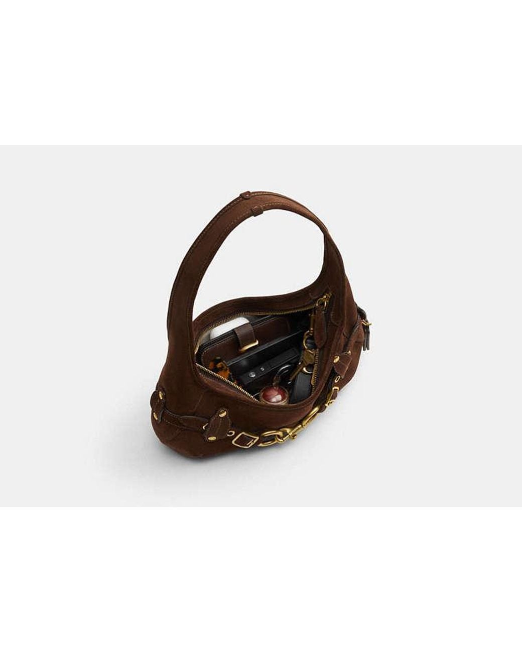 COACH Black Belted Ergo Shoulder Bag