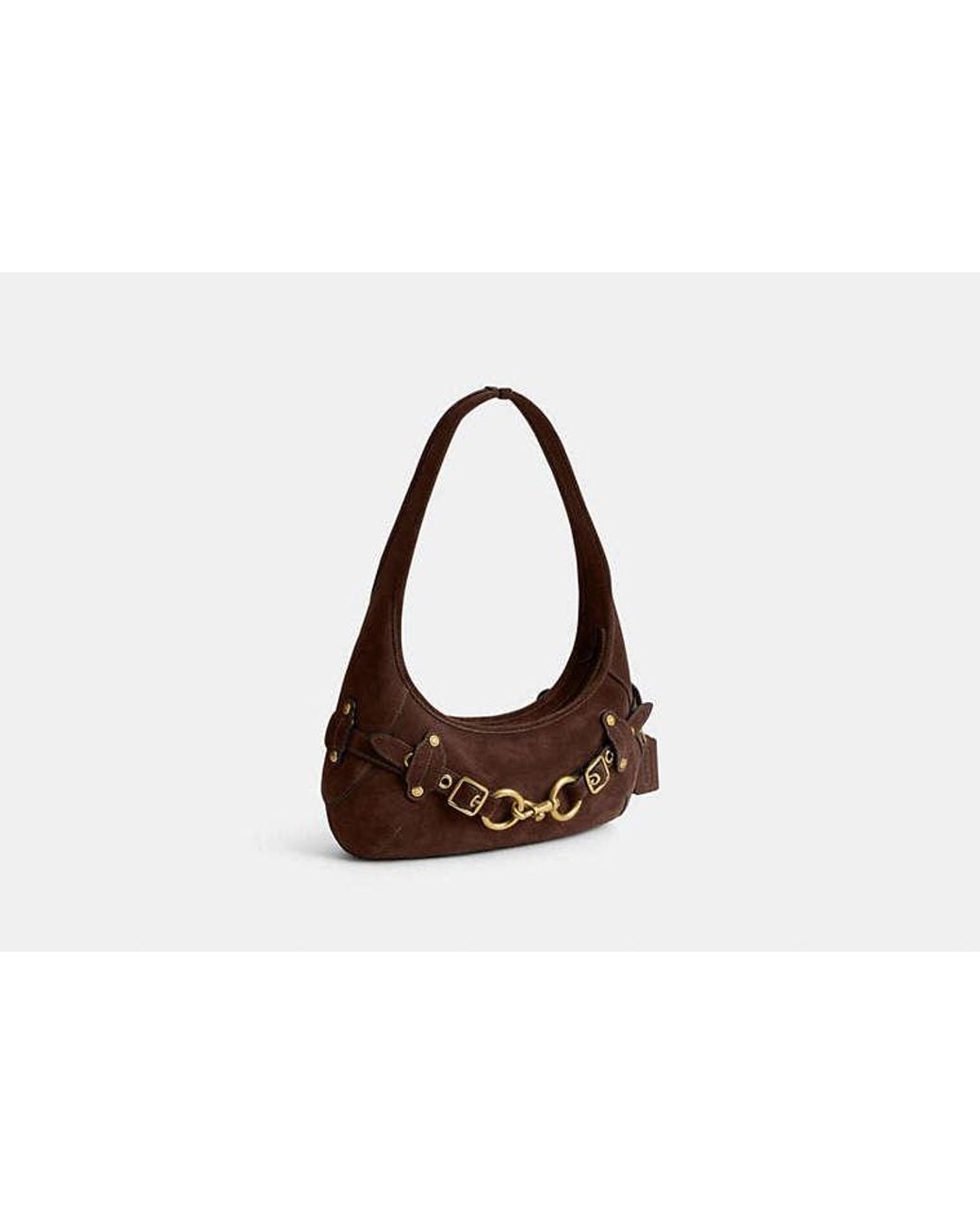 COACH Black Belted Ergo Shoulder Bag