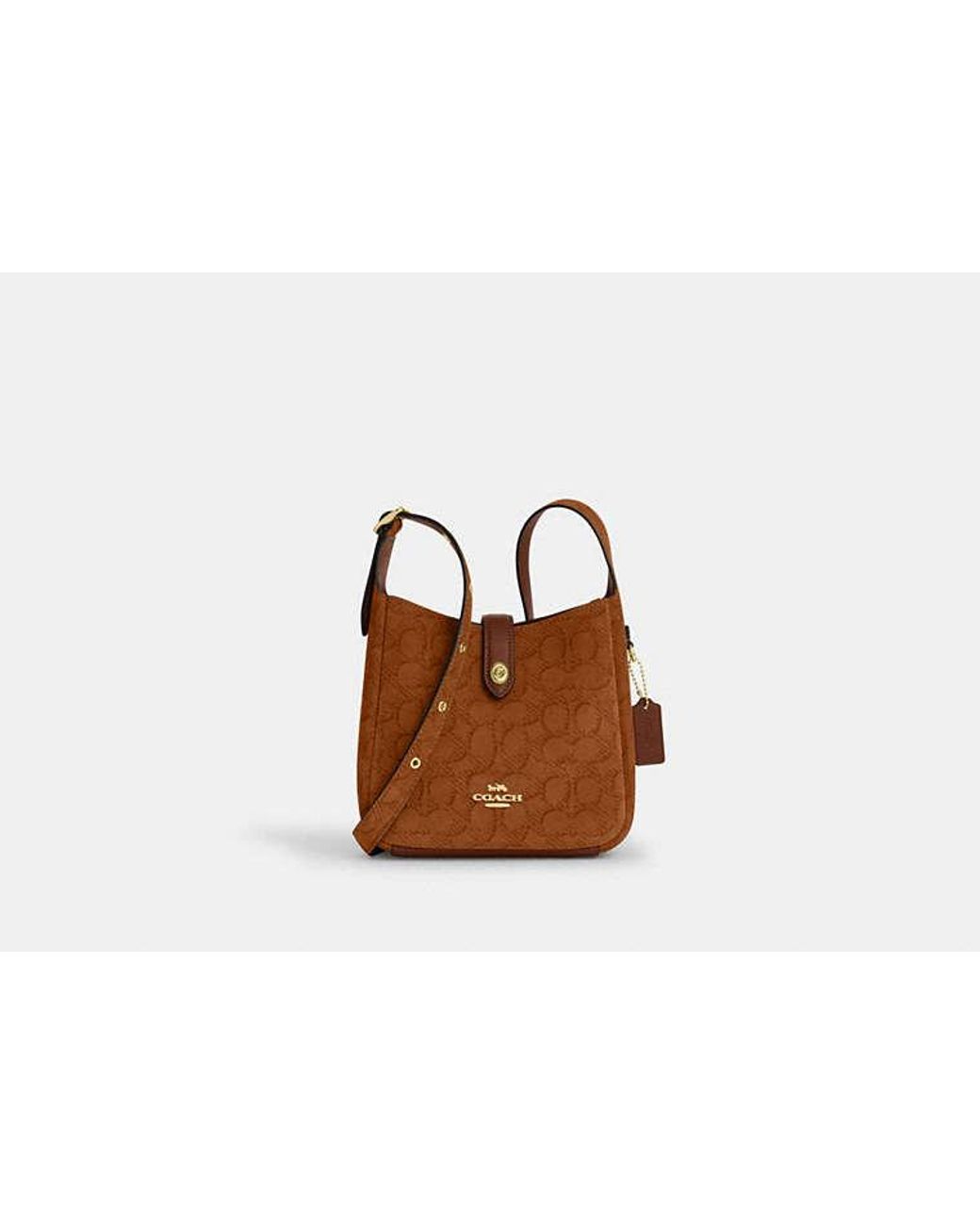 Borsa Mini Tracolla Hadley di COACH in Black