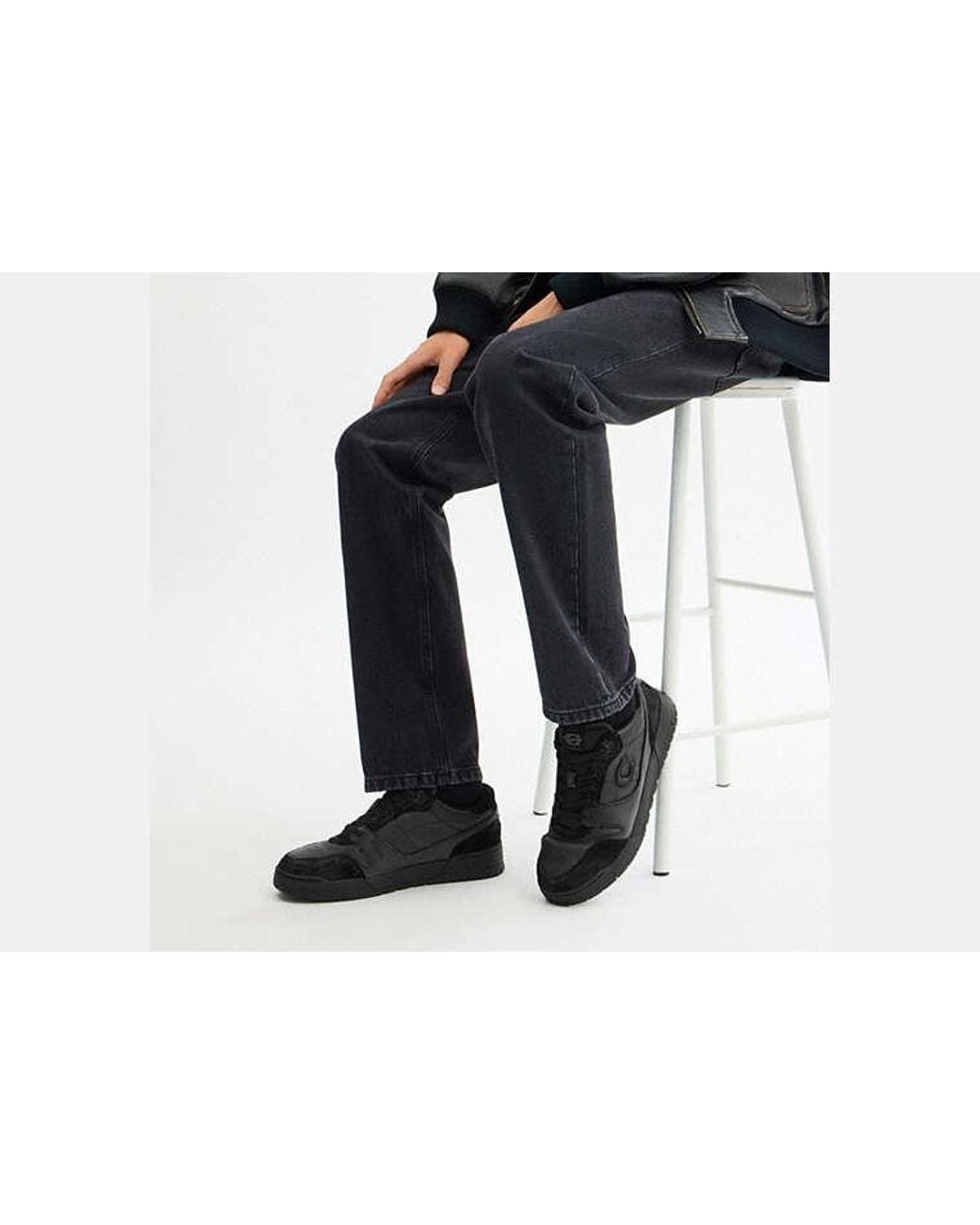 COACH Black Soho Sneaker for men