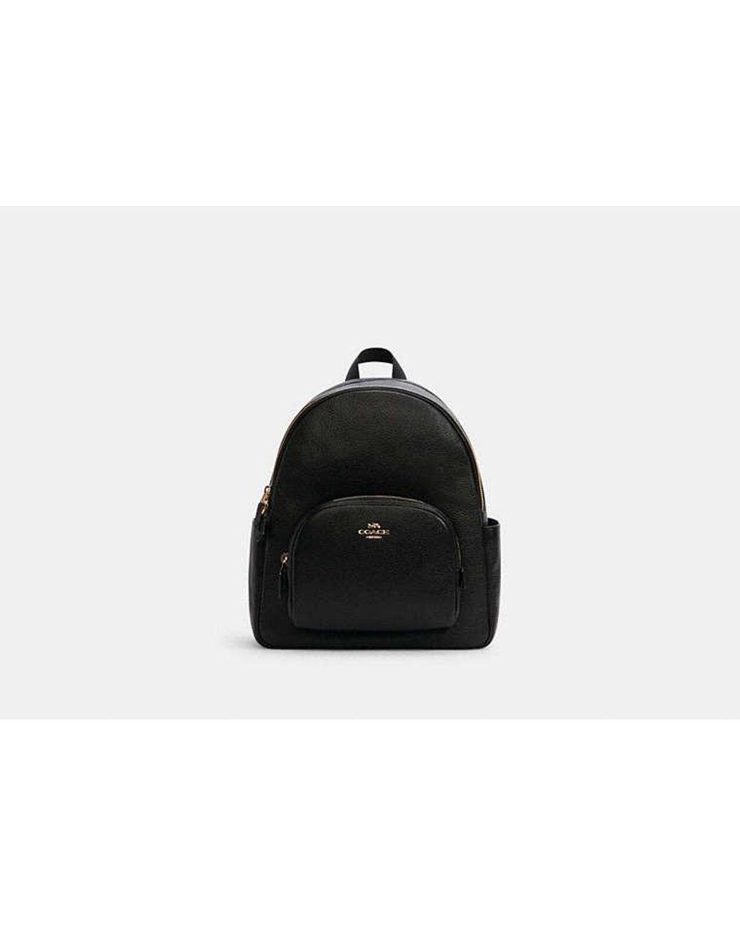COACH Court Backpack in Black | Lyst UK