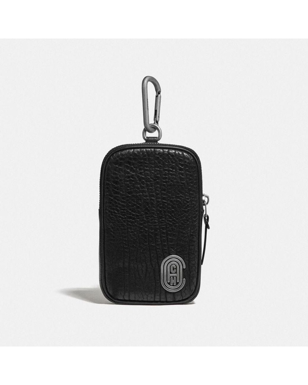COACH Hybrid Pouch 10 With Patch in Black for Men Lyst