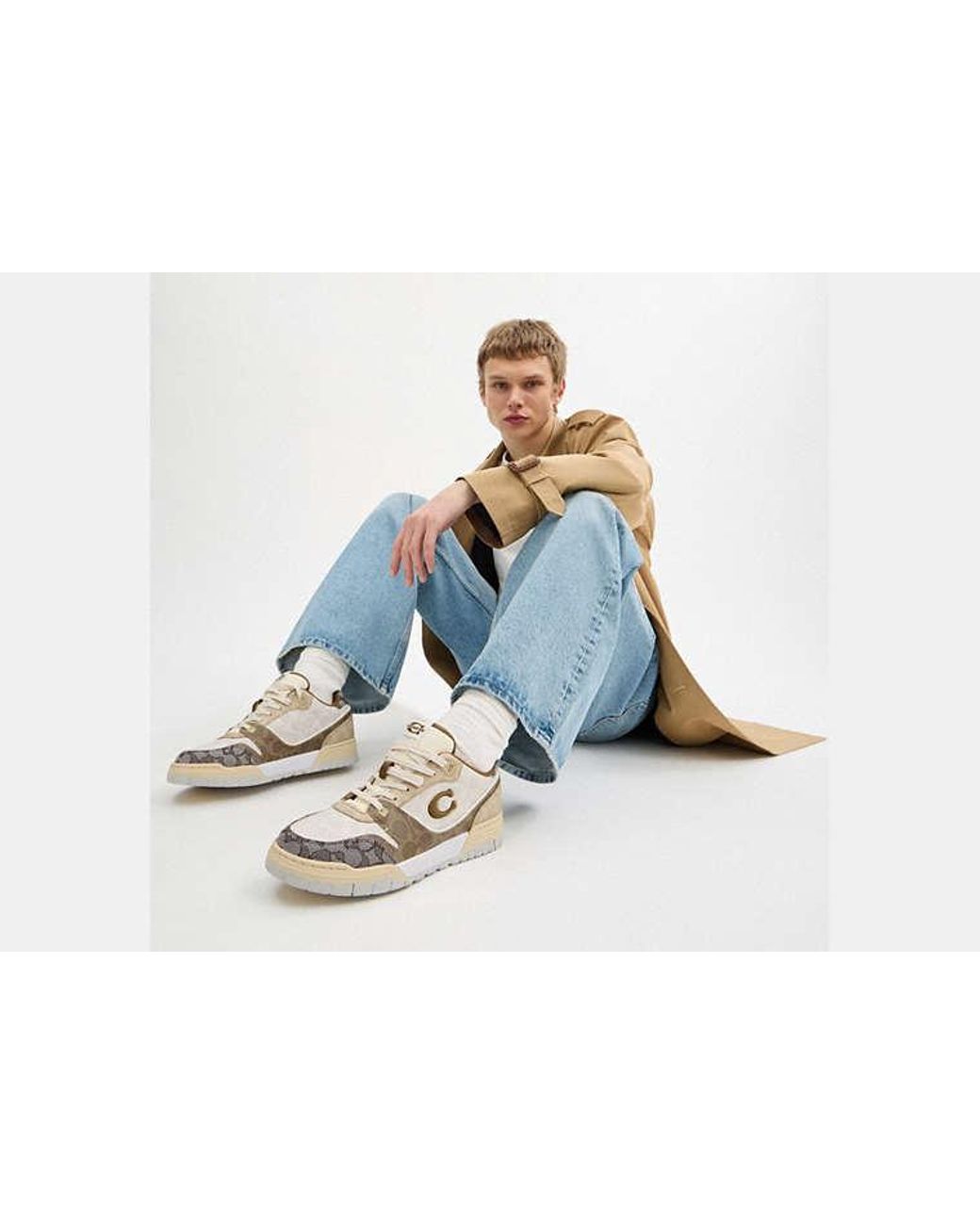 COACH Black Soho Sneaker for men
