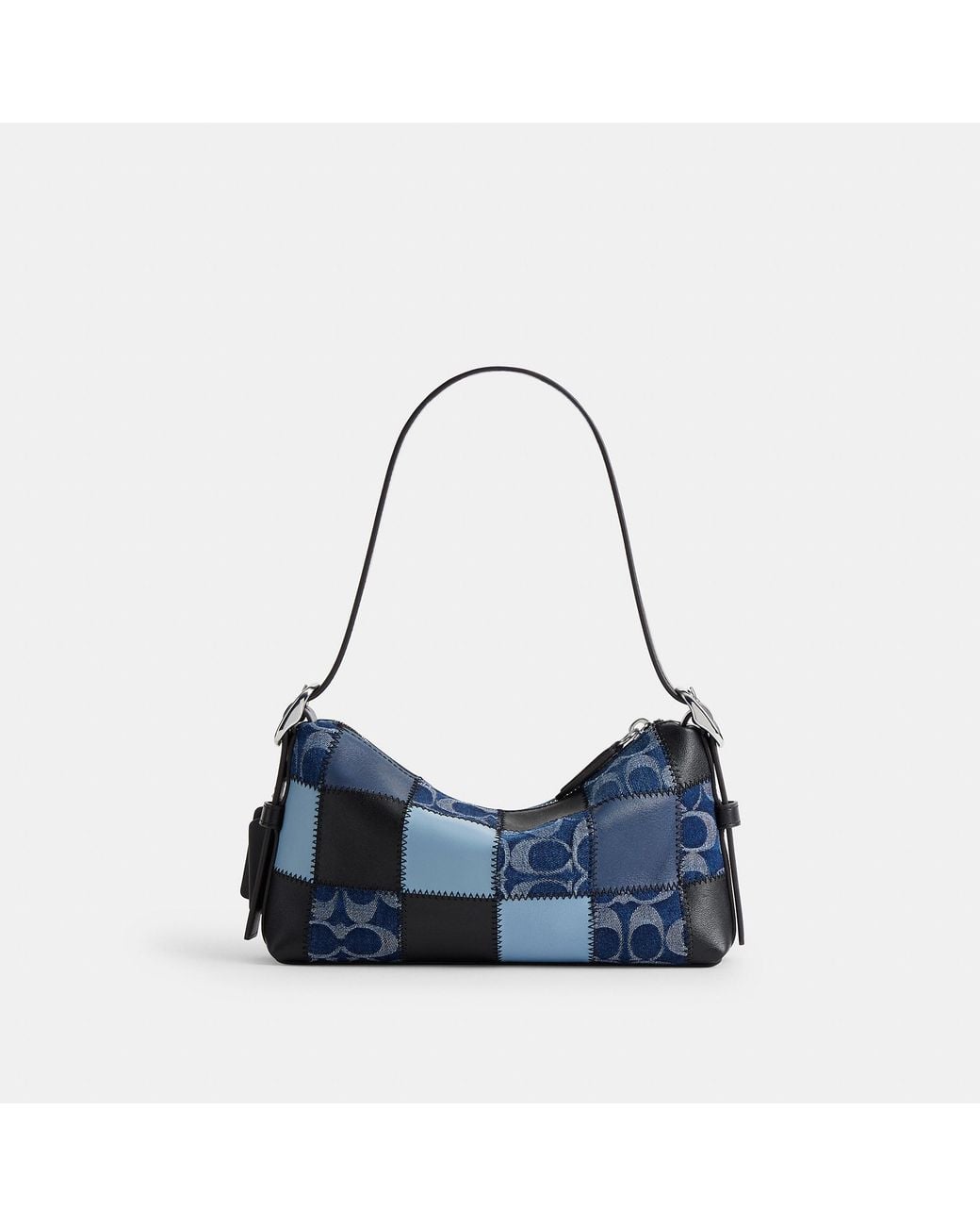 Coachtopia Blue Alter/Ego Small Slouchy Shoulder Bag
