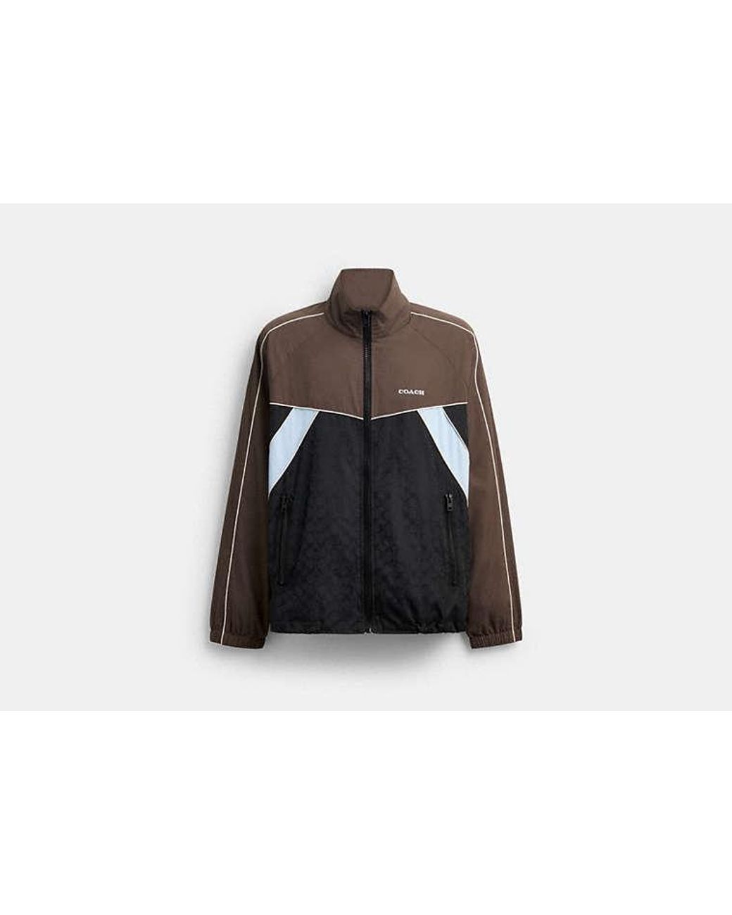 leather jacket coach jacket windbreaker