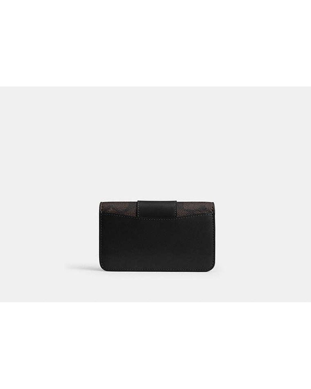 COACH Black Essential Slim Card Case