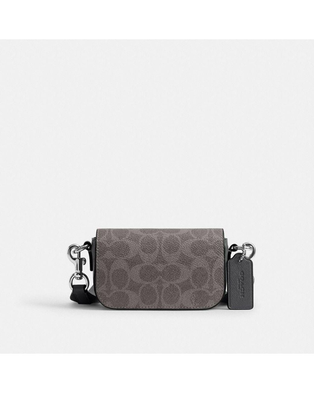 coach-Grey-Signature-Flap-