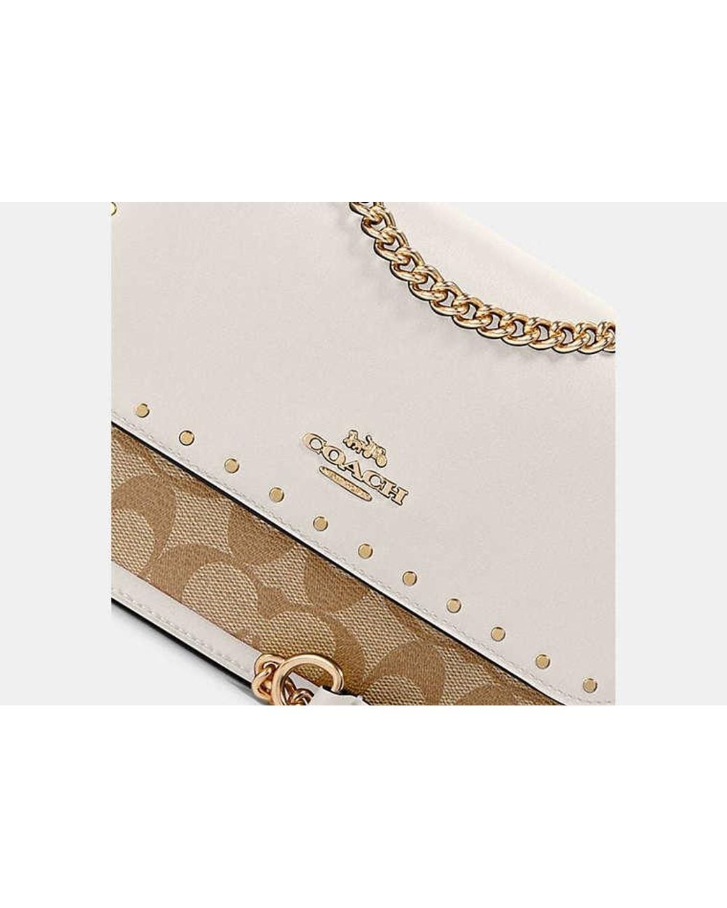 COACH White Klare Crossbody Bag