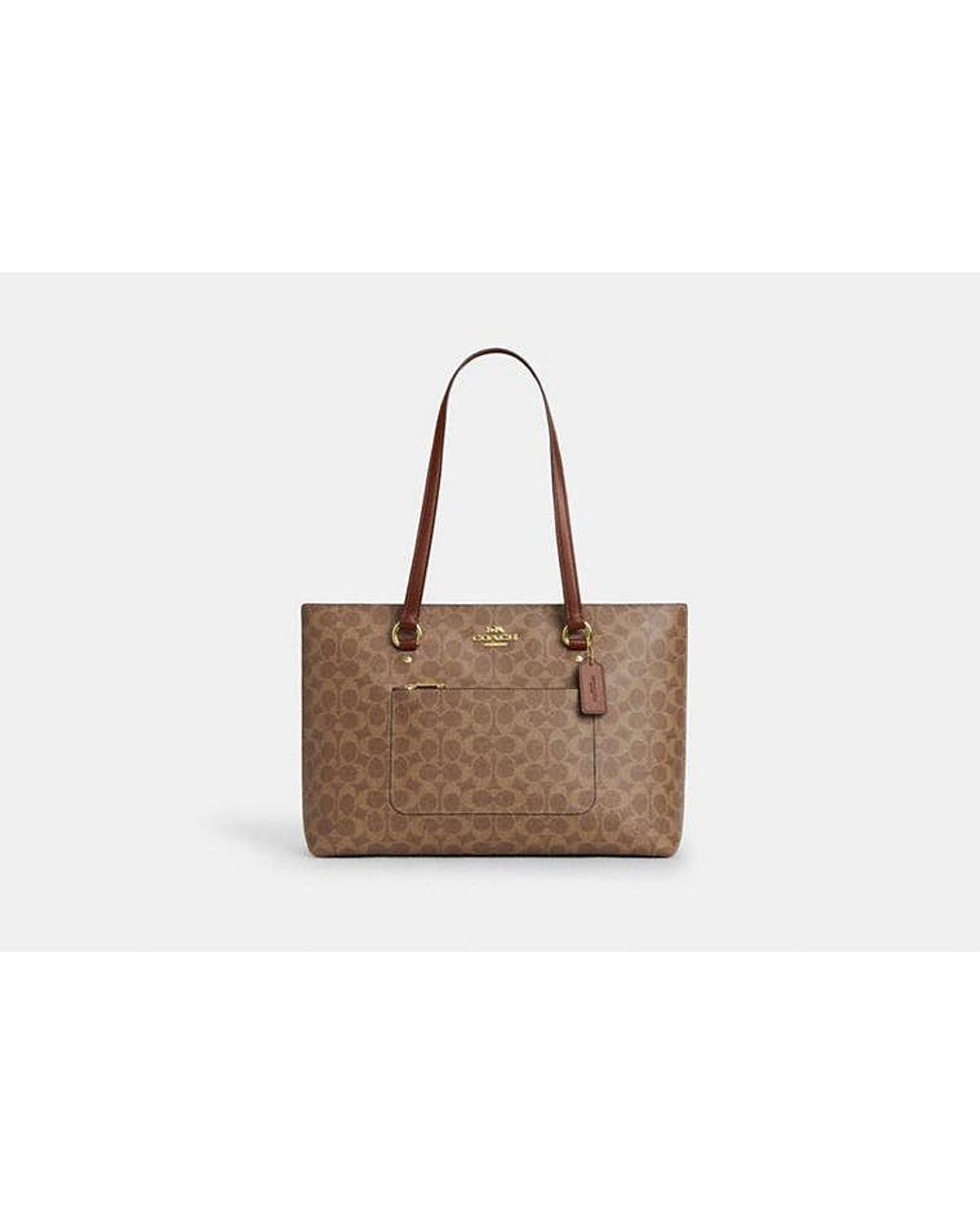 COACH Black Station Tote Bag
