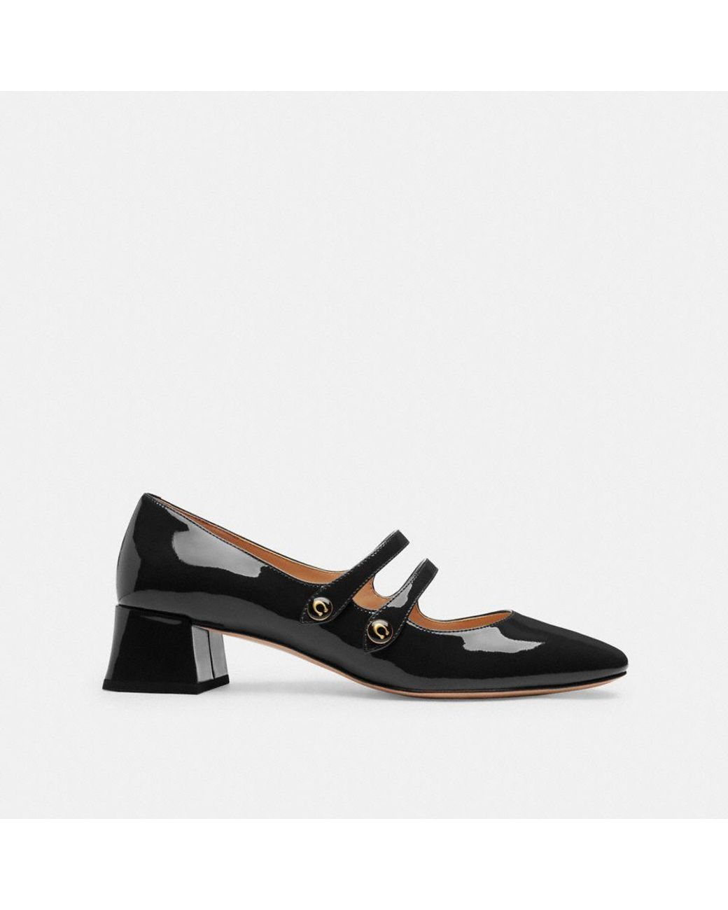 COACH♡メリージェーン黒　サイズ5C coach-Black-Angelina-Mary-Jane