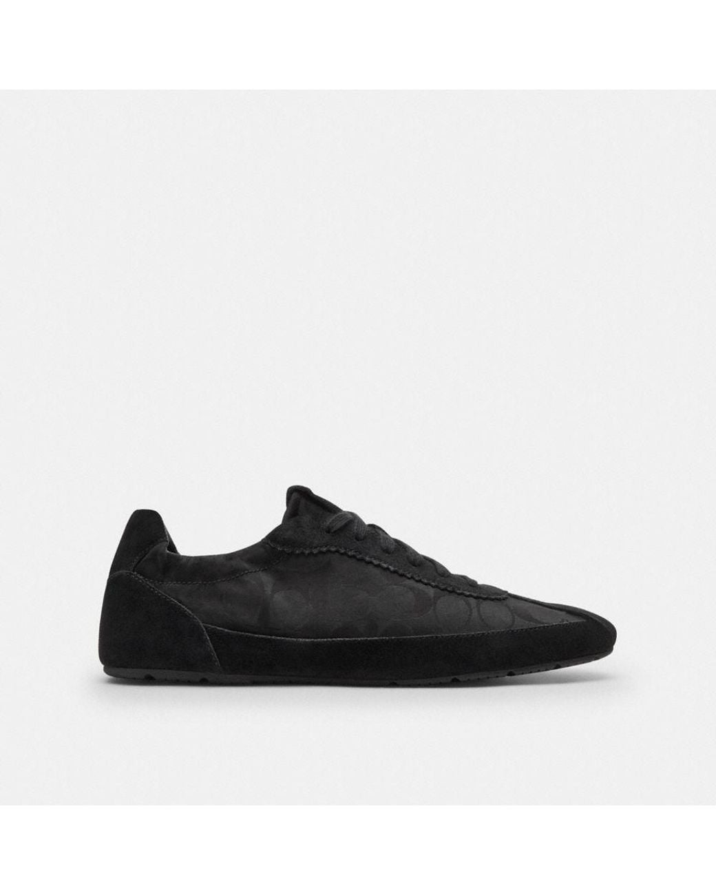 COACH Black Soft Sneaker for men