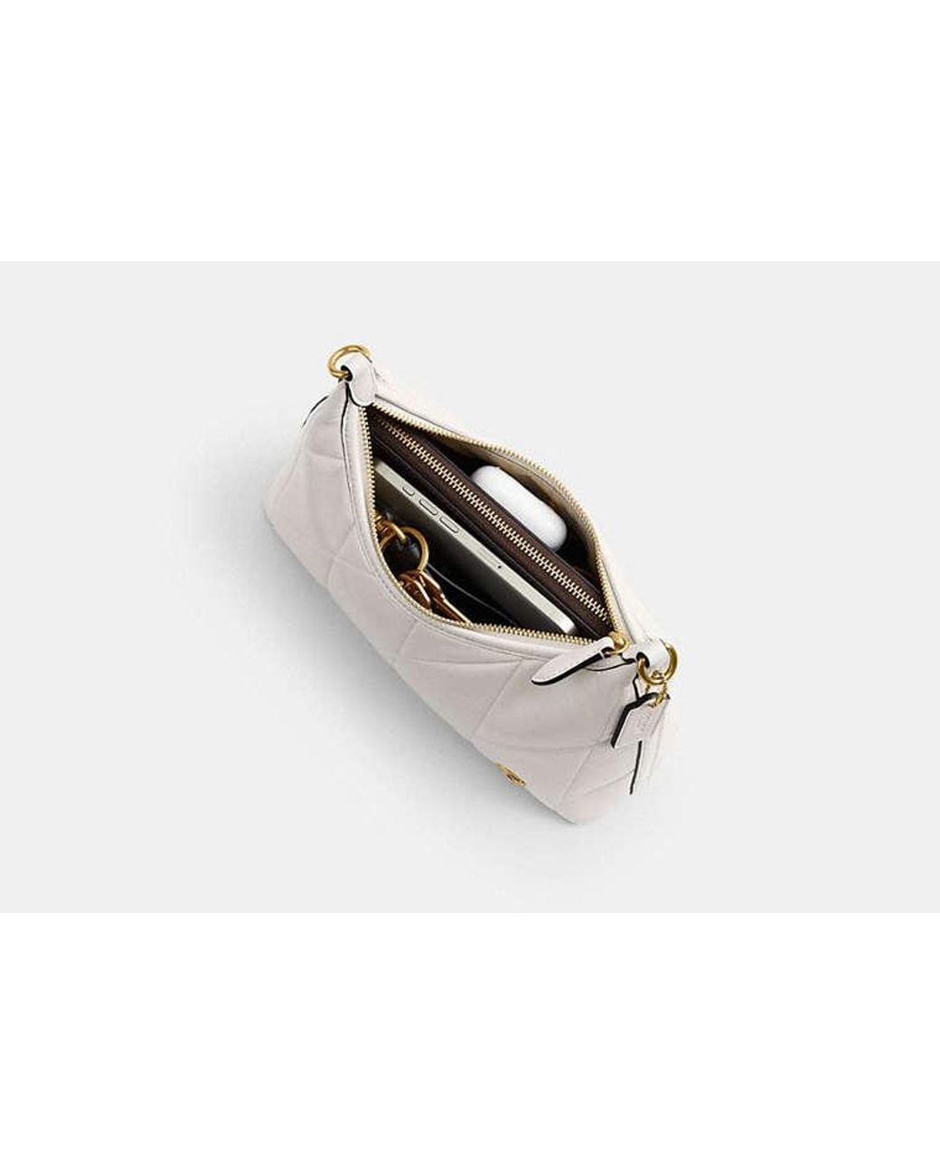 COACH Black Juliet Shoulder Bag 25 With Quilting