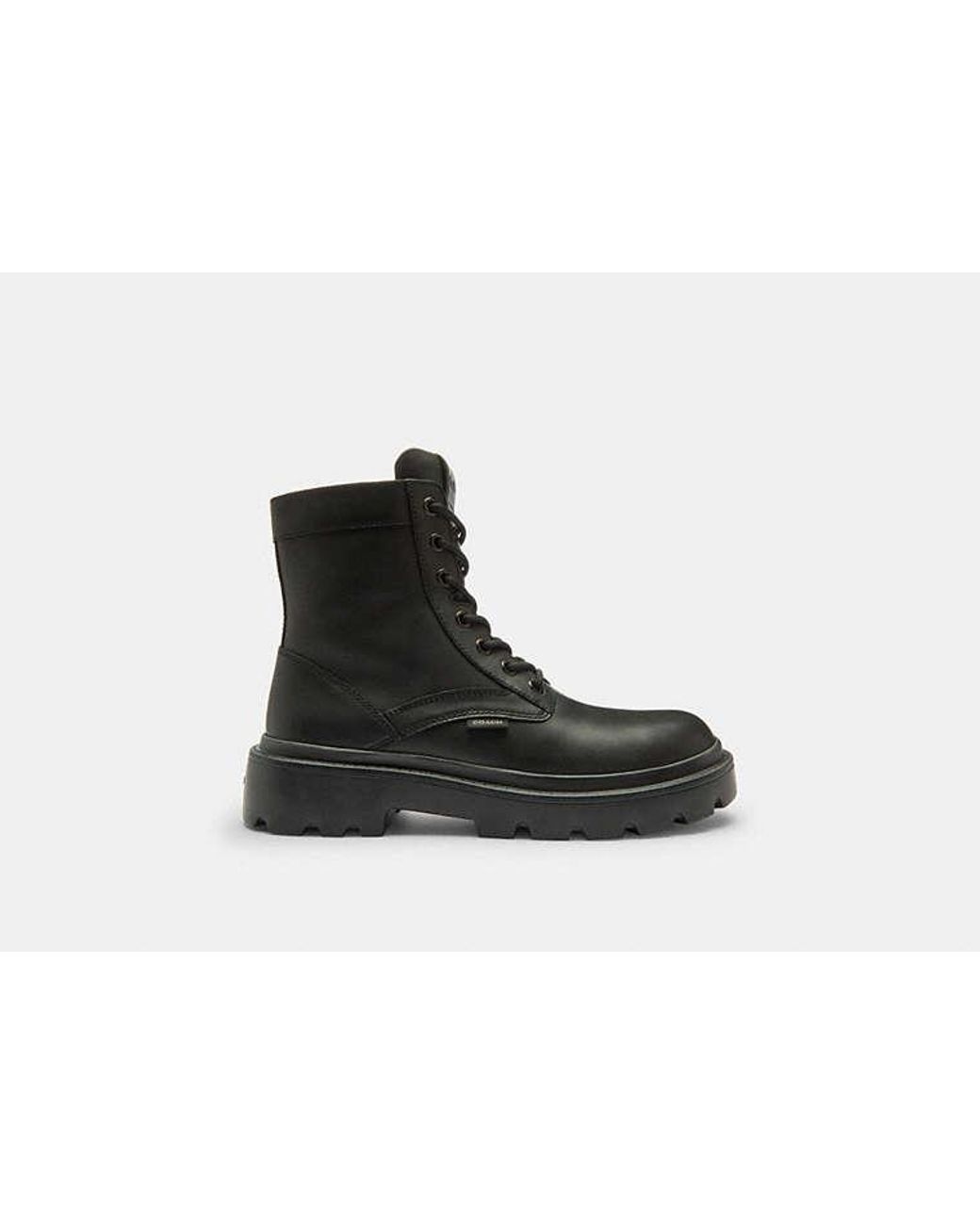COACH Combat-Stiefel Für Männer in Black für Herren