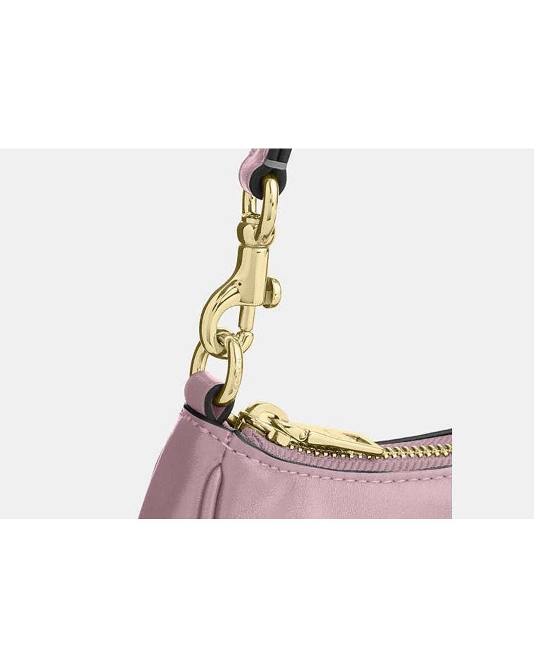 COACH Black Soft Teri Mini Crossbody Bag
