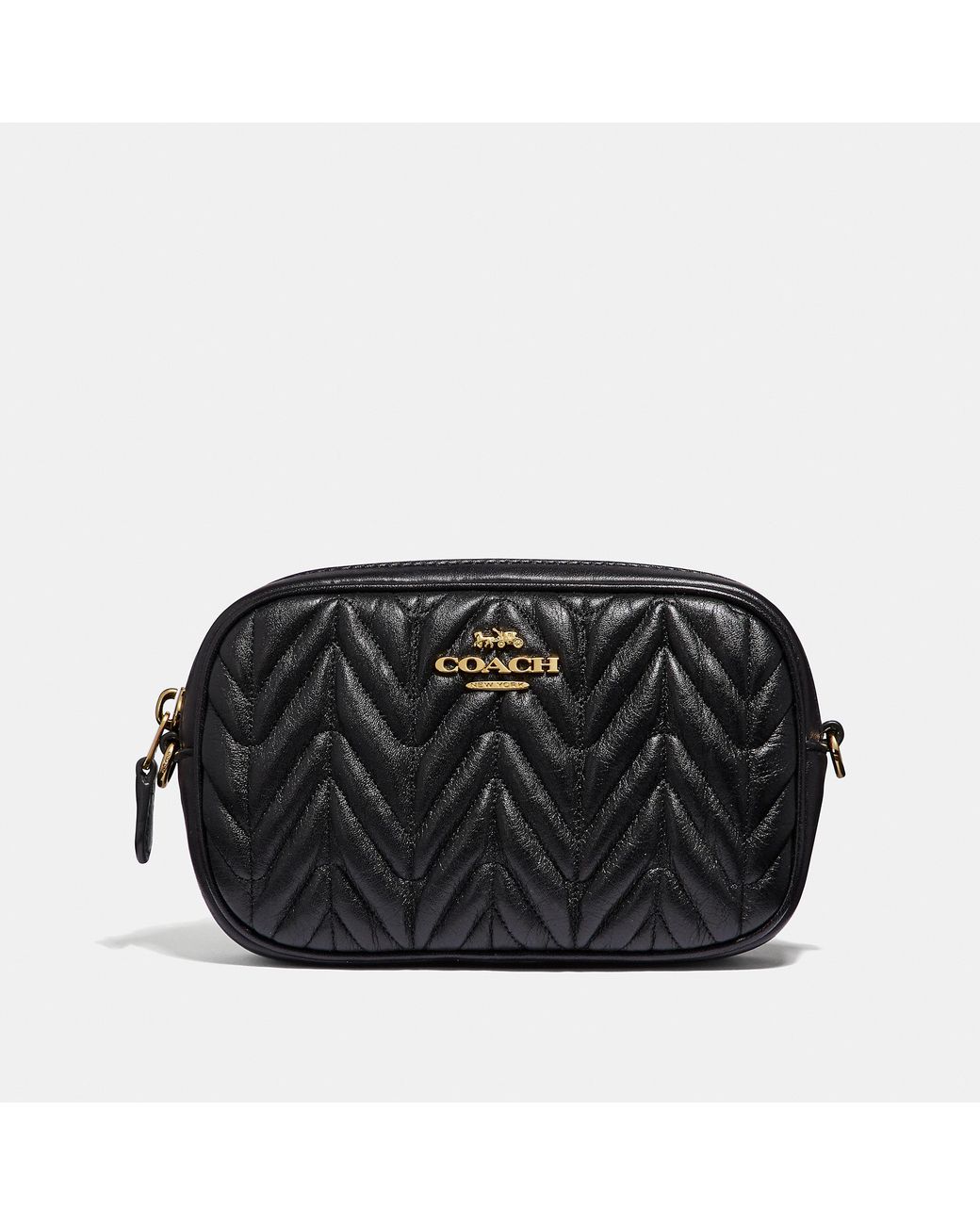 COACH Convertible Belt Bag With Quilting in Black | Lyst