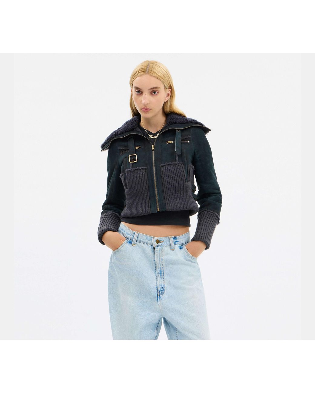 Giacca Aviator di COACH in Black