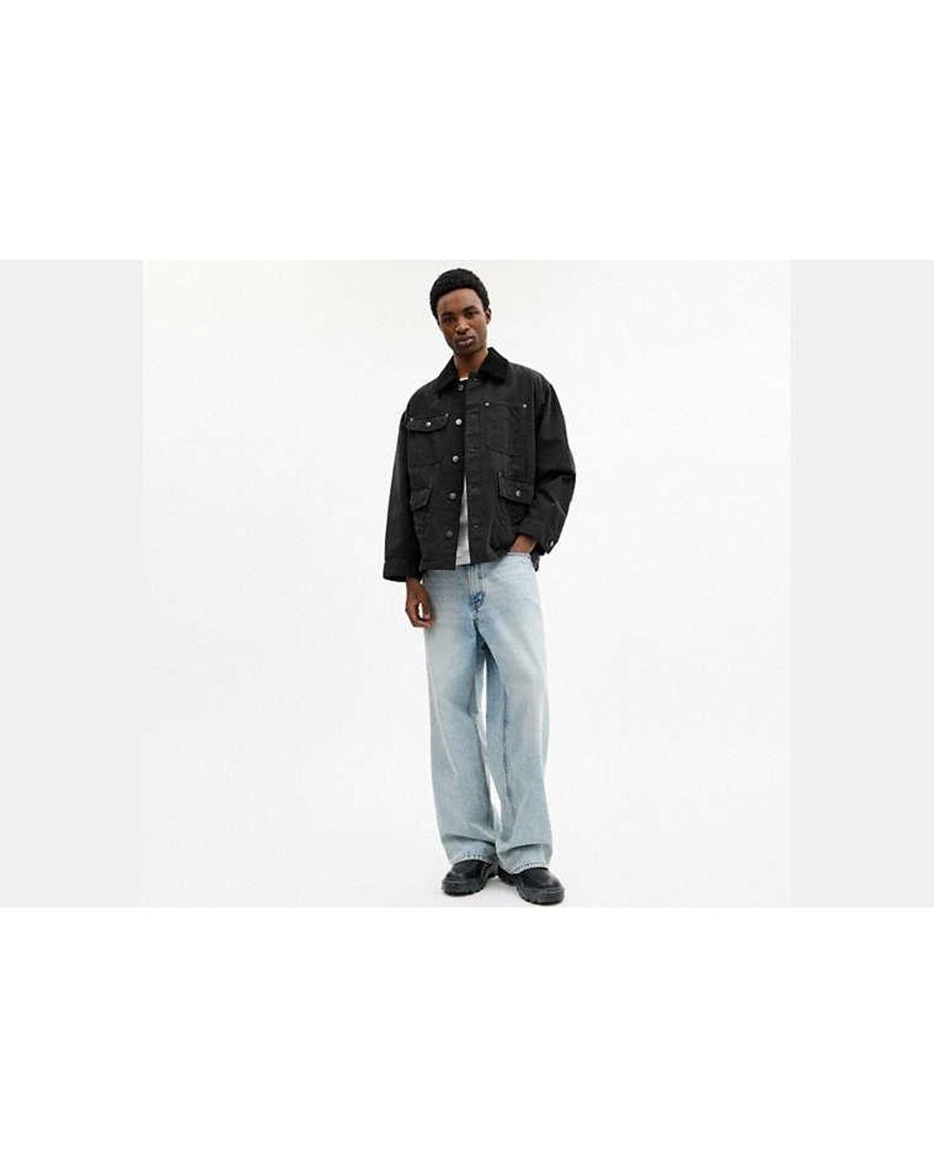 Chaqueta Chore En, Talla Grande COACH de hombre de color Black