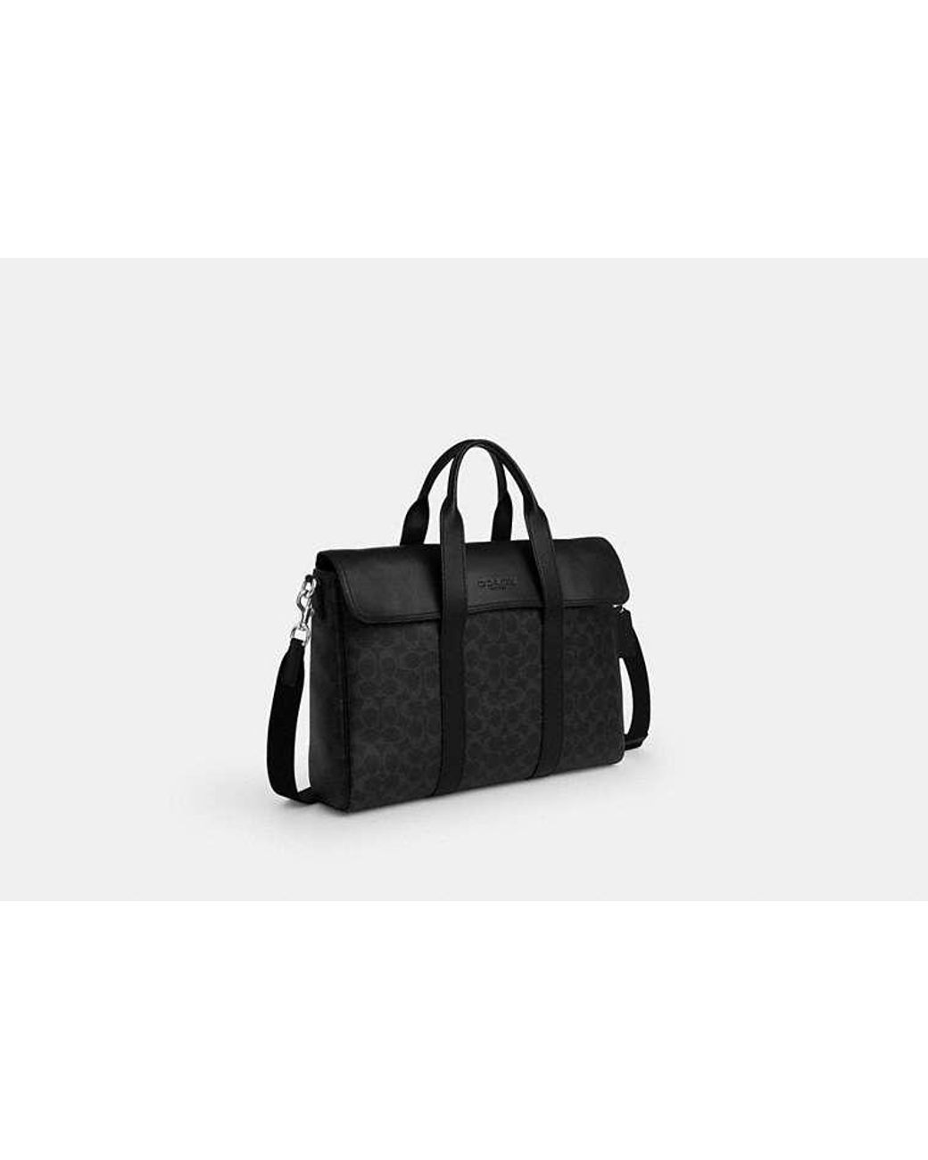 COACH Black Sullivan Portfolio Brief for men