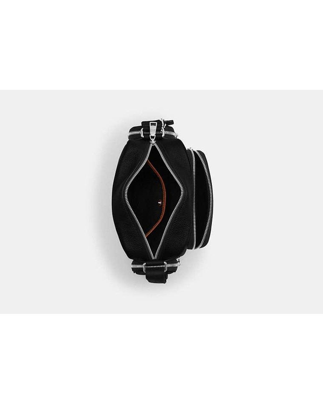 COACH Black Fletcher Crossbody Bag for men