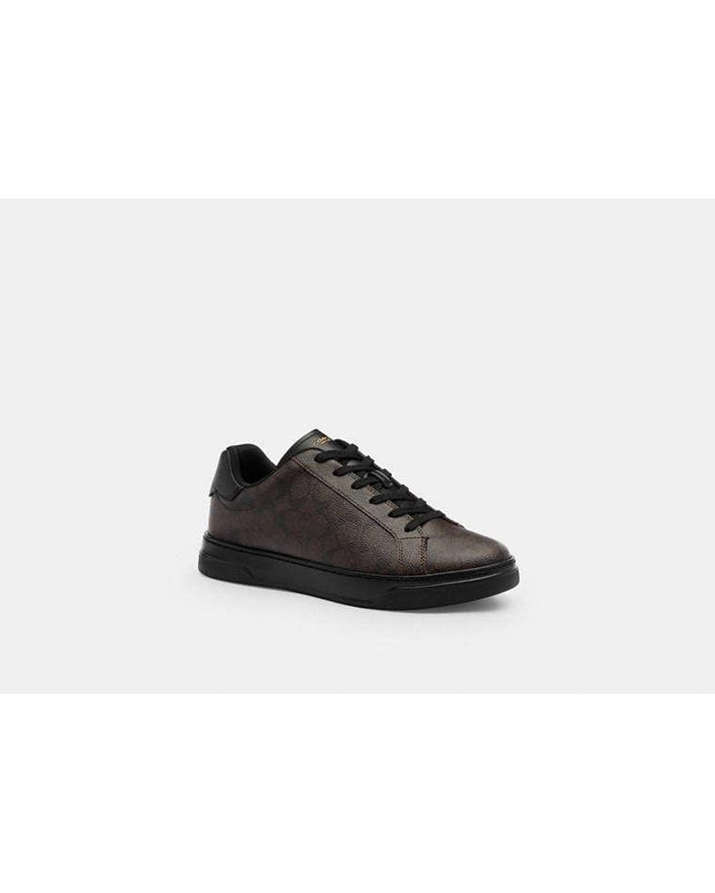 COACH Black High Line Sneaker for men