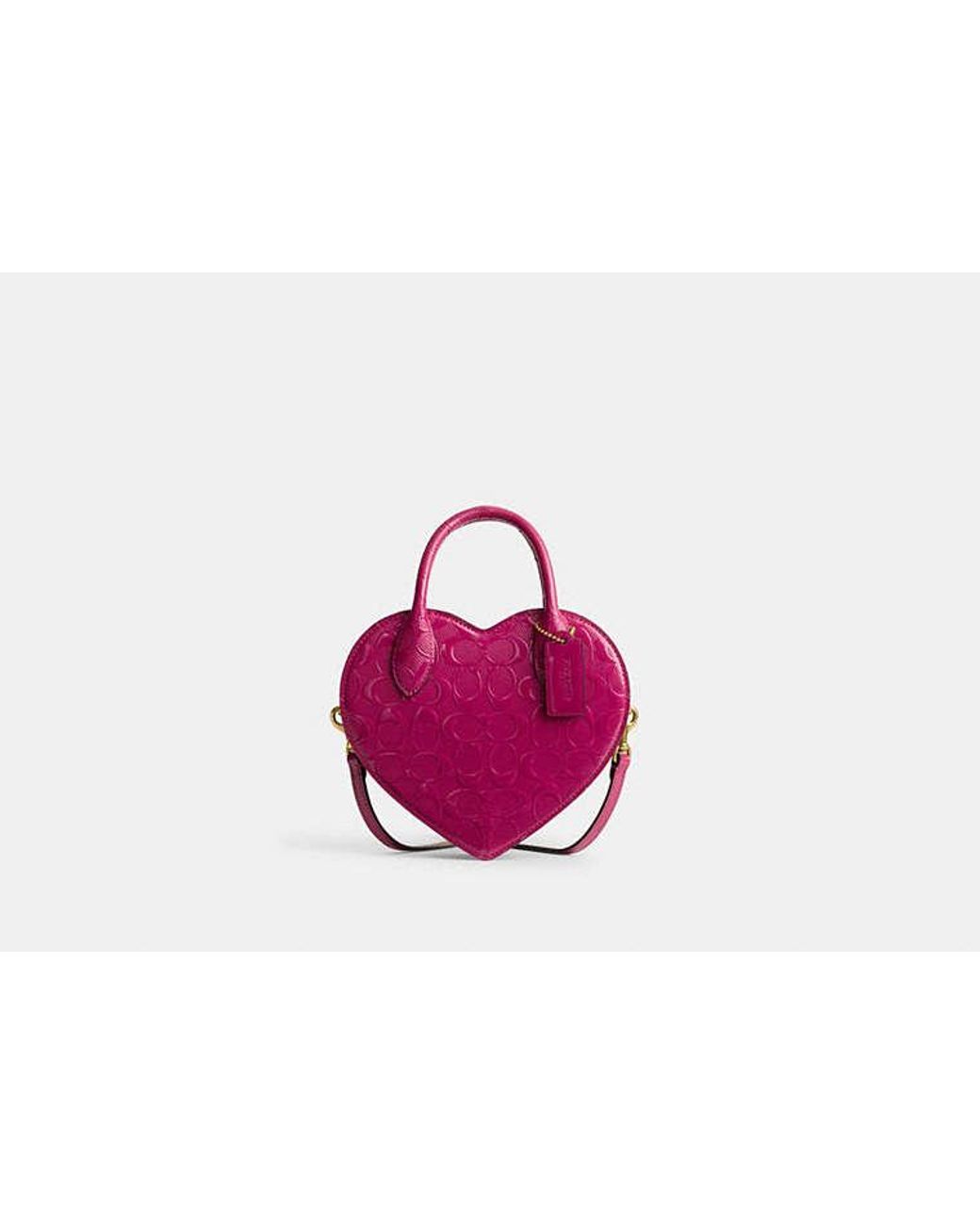 COACH Heart Bag in Black Lyst UK